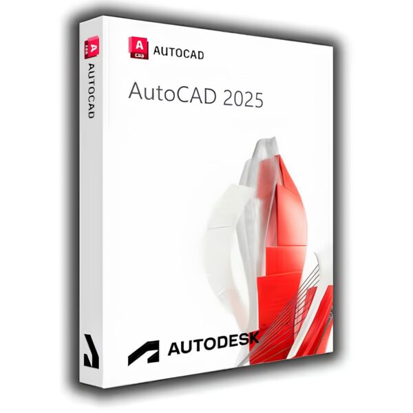 Autodesk AutoCAD 2025 software interface on PC, showcasing 2D drafting and 3D modeling tools